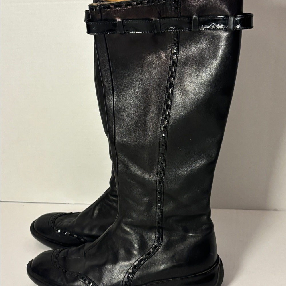 Tod’s Genuine Leather Knee-High Boots | Size 40 | Made in Italy - Picture 2 of 6